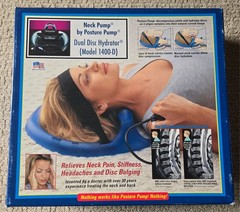 Posture Pump 1400-D Dual Disc Hydrator – Blue/Black