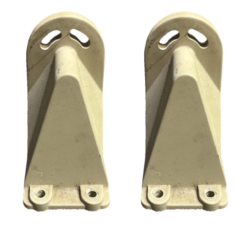 Bruno SRE 3000 Parts Stairlift Rail Bracket Leg Lott x2 – Beige/Tan