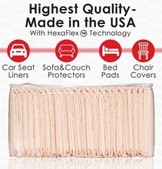 100 Disposable Incontinence Underpads 30×36 Large Quilted Bed Pads Pee Pads