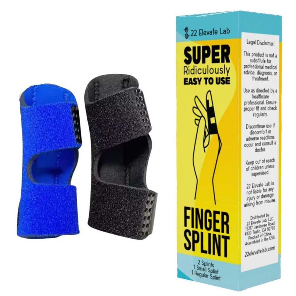 Finger Splints – Comfortable, Adjustable, Reusable Finger Support for Ever