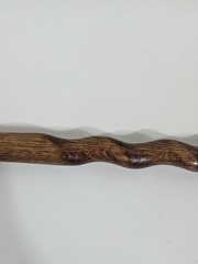 Twisted Oak Walking Cane Handcrafted Wood Cane Wooden Walking Cane 33″