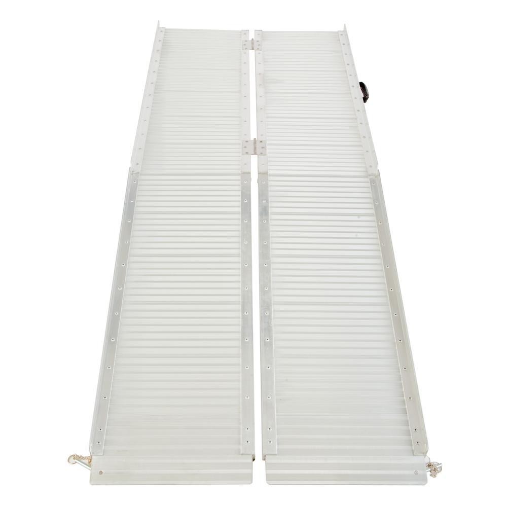 72″ Long Multi-Fold Wheelchair Aluminum Briefcase 6ft Ramp 600lbs Capacity