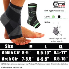 Adjustable Ankle Support Compression Strap Achilles Tendon Brace Sprain Sports