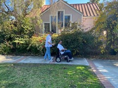 RANGER D09 NEW ATTENDANT & CAREGIVER OPERATED FOLDING MOTORIZED WHEELCHAIR