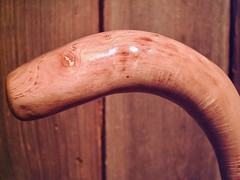 walking stick cane natural grown ROOT HANDLE for average size hands MADE IN USA