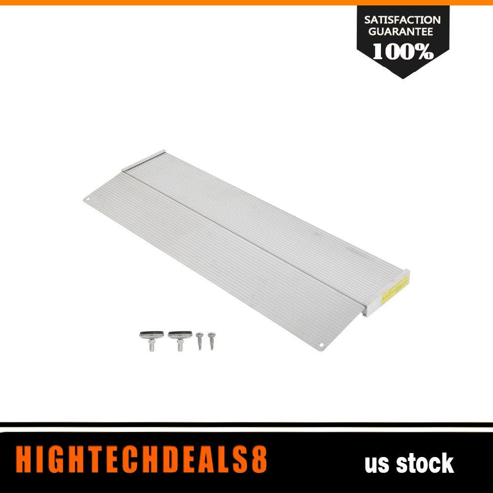 2″ Threshold Mobility Ramp 700 lbs Scooter Wheelchair Portable Home Access