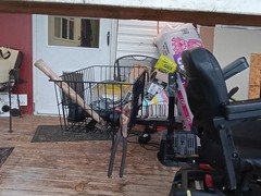 Mobility Scooter Basket 19 inches by 18 inches by 9 inches
