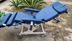 Mobility Transfer Chair BARTON H250 Tilt Flat Recline Positions Safety W/ Extras