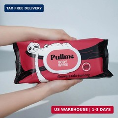 Body Wipes for Adults, Extra Large Wet Wipes, No Rinse Bathing Wipes, Disposable