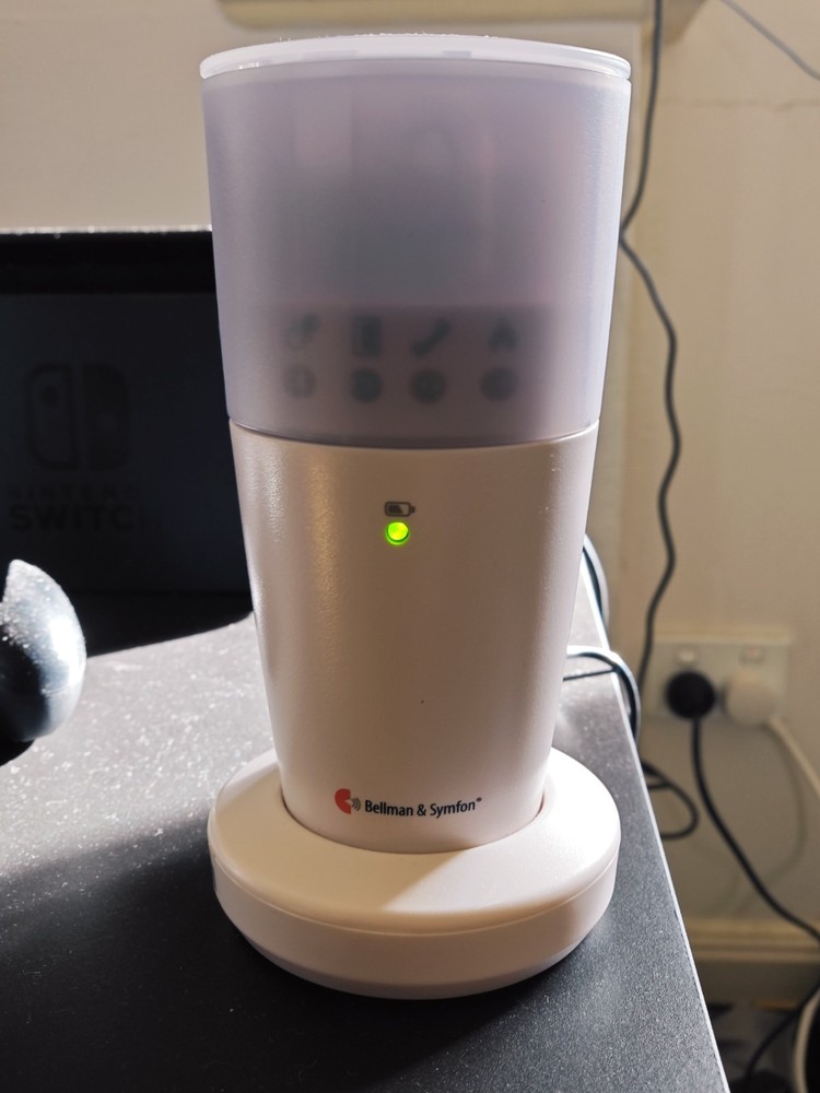 Bellman & Symfon BE1441 Wireless LED Flash Receiver Alert Light White + Adapter