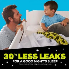 Ninjamas Boys Bedwetting Nighttime Underwear Boys Ultra Absorbent Hypoallergenic