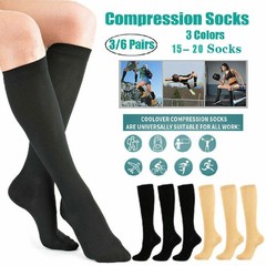 Calf Socks for Lymphedema Swollen Feet Leg, Bariatric Socks, Medical Support