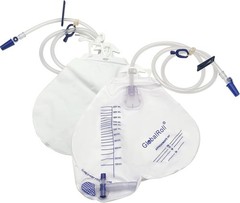 Urinary Drainage Bag w Anti-Reflux Chamber, Urine Bag with 2000 mL Volume 10 Pcs