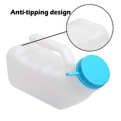 Upgraded Urinals for Men with Glow in The Dark,1000ml Thick Pee Bottles with Lid