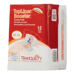 Tranquility Topliner Booster Pad 13-1/2 X 21-1/2 Inch Contoured 3096 120 Ct