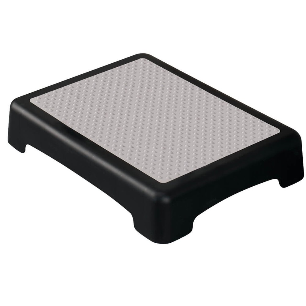 Non-slip Indoor/Outdoor 4 Inch Height Mobility Platform Step Grooved Surface Fo