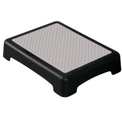 Non-slip Indoor/Outdoor 4 Inch Height Mobility Platform Step Grooved Surface Fo