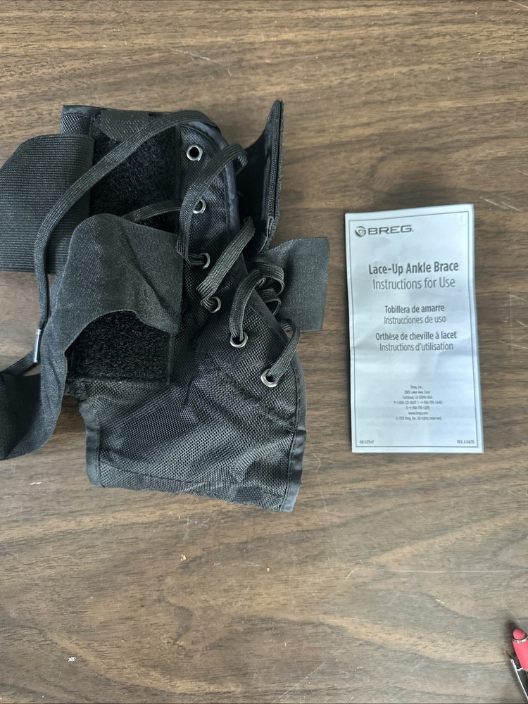 Lace-up Ankle Brace With Stays Small