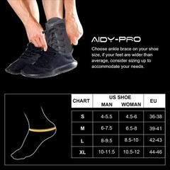 Lace Up Ankle Brace with Metal Side Stabilizers, Adjustable Lace-Up Ankle Bra…