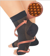 Ankle Sleeve Compression Support Arch Heel PLANTAR FASCIITIS Foot Pain Sock Lot