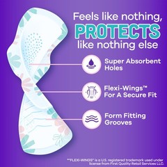 Always Radiant Teen Pads, Size 3, Extra Heavy, with Heavy (Size 3)
