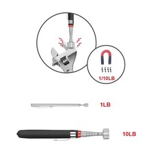 4 Pack Telescoping Magnet Pick-up Tool Set – Retrieving Pickup…