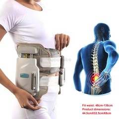 450N Force Lumbar Decompression Device Portable Home Back Stretcher Pain Relief