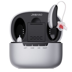 JINGHAO Digital Rechargeable Hearing Aids RIC Hearing Amplifier for Elderly US