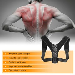 Posture Corrector for Adult Adjustable and Relieve Upper Back Brace Clavicle M/L