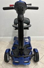 Heartway S19F Foldable 4-Wheel Mobility Scooter 115 kg Capacity Blue/Black