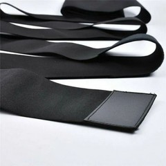 Wrapped Elastic Detachable Body Slimming Tummy Control Belt, 1PCS for (Black)