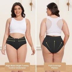 5 Pack High Absorbency Incontinence Underwear for Women Washable Leakproof Panti