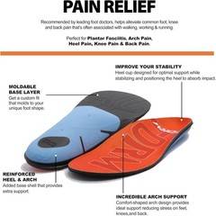 Form Premium Insoles Form 220 Lbs Plantar Fasciitis Comfort Shaped High Arch