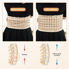 Spine Decompression Back Belt Lumbar Support for Lower Back Pain Relief New