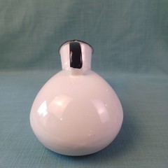 Vintage White Enamelware Bedside Urinal (xli)