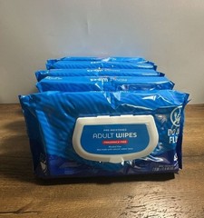 Rite Aid Pre-Moistened Adult Wipes Fragrance Free, 5 Pack
