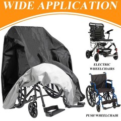 Wheelchair Cover, Electric Cover Waterproof , Black