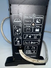 4C24080A 24 Volt Battery Charger For Power Wheelchair 3 Pin Invacare Jazzy