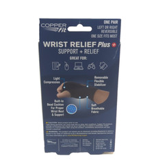 Copper Fit Support & Relief Left Or Right Relief Plus Reversible Sleeve L Or R
