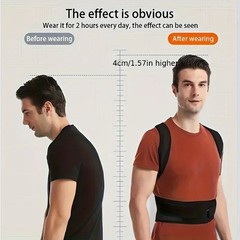 Posture Corrector Back Brace Shoulder Support Belt Adult Men Women Spine Support