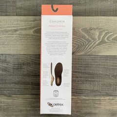 Aetrex L420 Compete Orthotics Insoles Women’s Size 11 For Flat & Low Arches