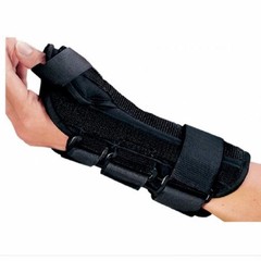 Wrist Brace with Abducted Aluminum Foam Spandex Plastic