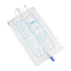 Female 1000ml Portable Wearable Urinal Urine Bag Collector Toilet Travel Pee Bag