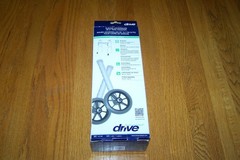 DRIVE MEDICAL 5″ UNIVERSAL WALKER WHEELS 350 LB CAPACITY IS EXCELLENT NEW IN BOX