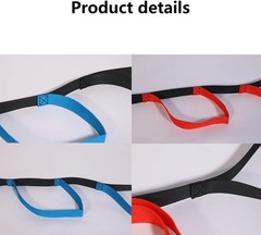 Lightweight 40 Inch Leg Lifter Strap | Four Loops for Easy Mobility Enhancement