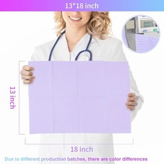 Baberos dentales desechables (60 unidades, 13″X18″)