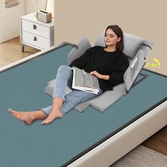 2-80° Electric Lifting Bed Backrest Adjustable Back Rest Bed Sitting Backrest