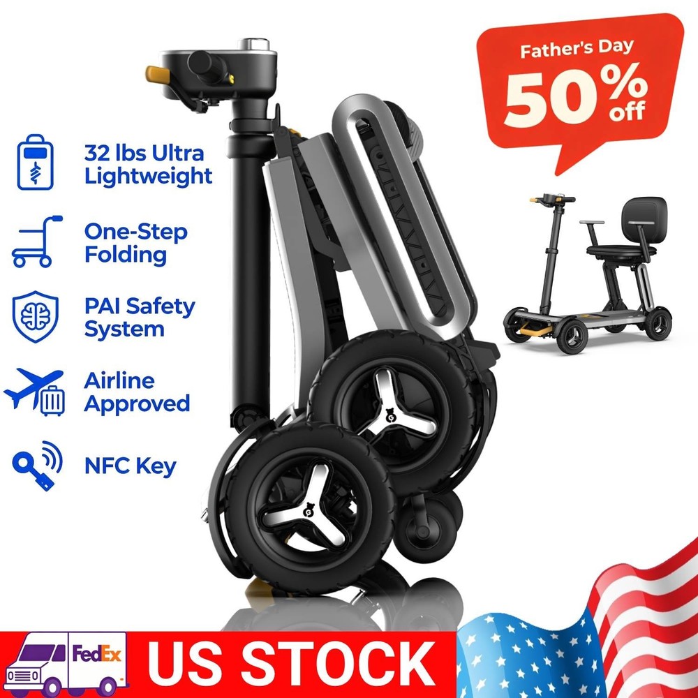32LB Lightweight Mobility Scooters Power Wheelchair Folding Electric Scooter -L5