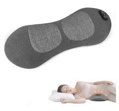 3-in-1 Back Massager with Heat & Vibration- Smooth Spine Triple Fusion Lumbar