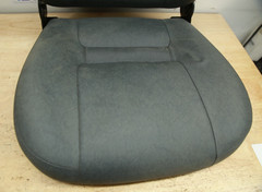 Folding 18″ Seat w/ Telescoping Headrest for RASCAL Power Chairs — GRAY Cushion
